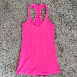 Women’s Lululemon Hot Pink Racerback Tank Top
